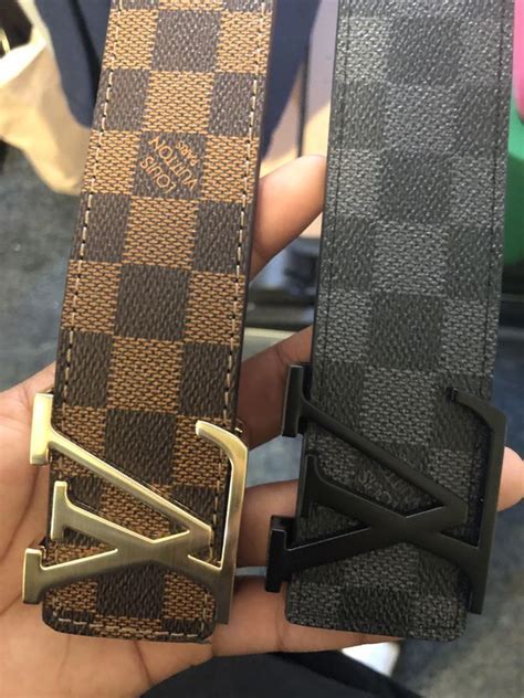 blue louis vuitton belt cheap|louis vuitton checkered belt.